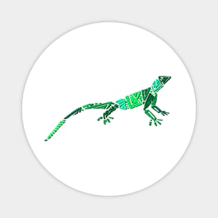 Abstract Lizard Magnet